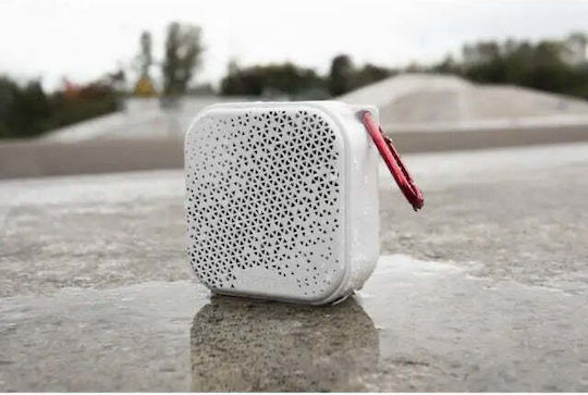 HAMA Pocket 3.0 Impermeabil Boxă Bluetooth 3W cu Radio și Durată de Baterie până la 2 ore Alb