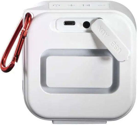 HAMA Pocket 3.0 Impermeabil Boxă Bluetooth 3W cu Radio și Durată de Baterie până la 2 ore Alb
