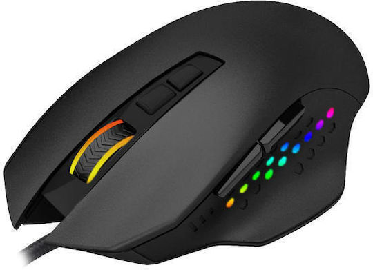 Redragon T-Dagger RGB Gaming Ποντίκι 8000 DPI Μαύρο
