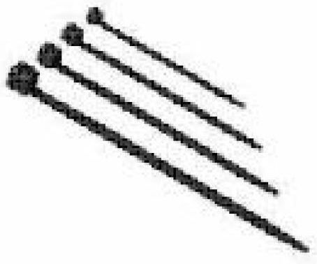 Panafix Plastic Cable Ties 250mmx3.6mm In Black Colour 100pcs 08-00106-2
