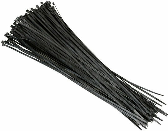 Lampa Cable Ties Plastic 300mm x 4.6mm in Black Colour (100 pcs) (L7003.8)