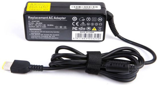 Lenovo Ac Adapter Laptop Charger 65W 20V 3.25A for Lenovo