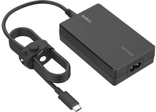 Belkin USB-C Universal Laptop-Ladegerät 100W mit abnehmbarem Netzkabel (INC016GLBK)