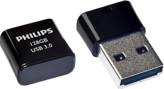 Philips Pico 128GB USB 3.0 Stick Black