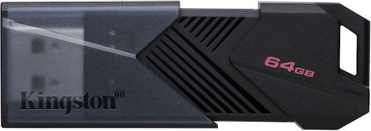 Kingston DataTraveler Exodia Onyx 64GB USB 3.2 Stick Gray