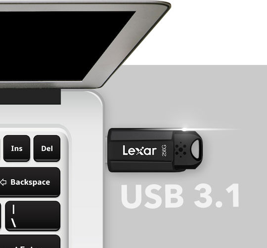 Lexar JumpDrive S80 64GB USB 3.1 Stick Μαύρο
