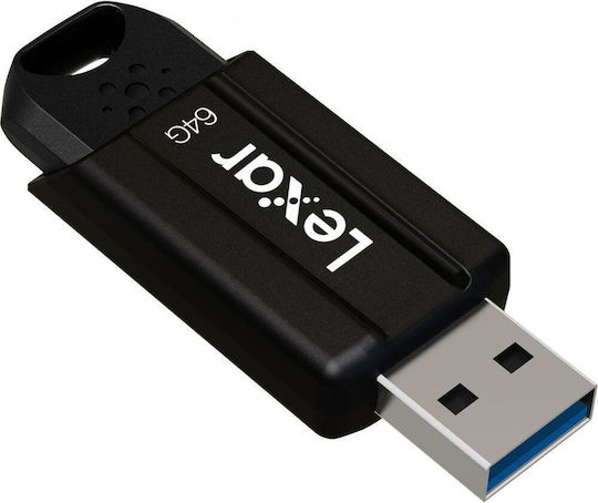 Lexar JumpDrive S80 64GB USB 3.1 Stick Μαύρο