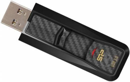 Silicon Power Blaze B50 128GB USB 3.1 Стик Черен
