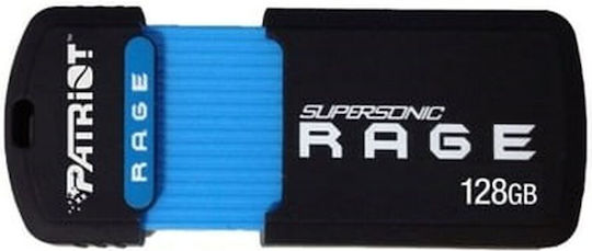 Patriot Rage Lite 128GB USB 3.2 Stick Μαύρο
