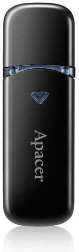 Apacer AH355 64GB USB 3.1 Stick Μαύρο