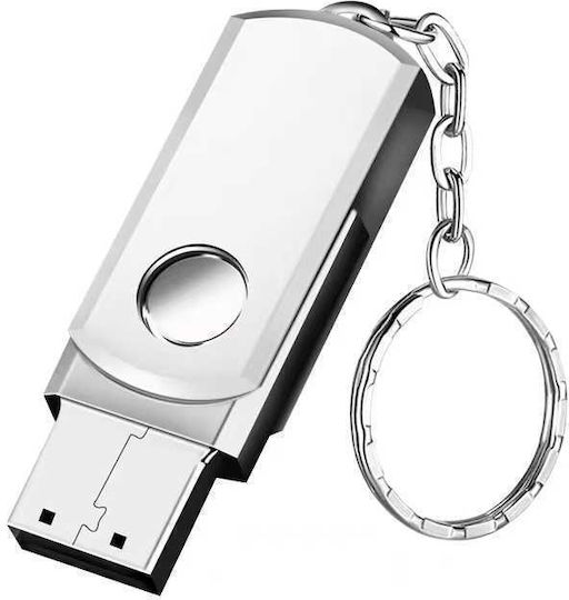 128GB USB 2.0 Stick Ασημί