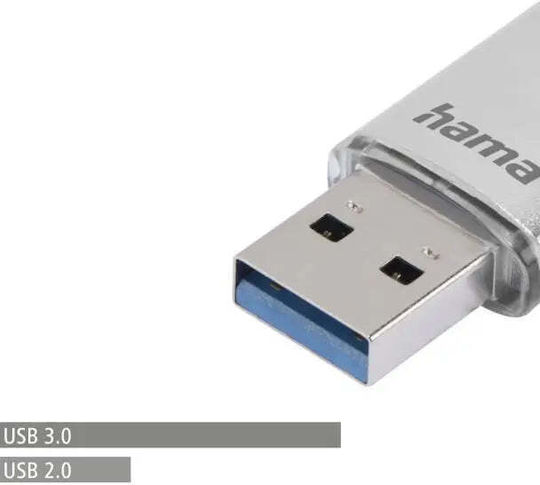HAMA C-laeta 128GB USB 3.0 Stick Gray