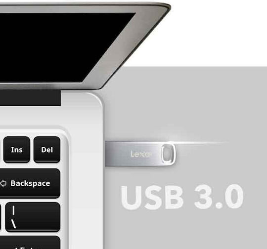 Lexar Jumpdrive M35 64GB USB 3.0 Стик Сребрист