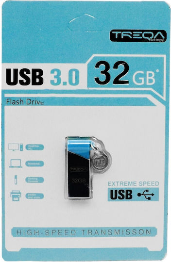 Treqa Stick USB 3.0 32GB Argintiu