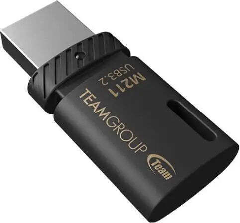 TeamGroup M211 64GB USB 3.2 Стик Черен
