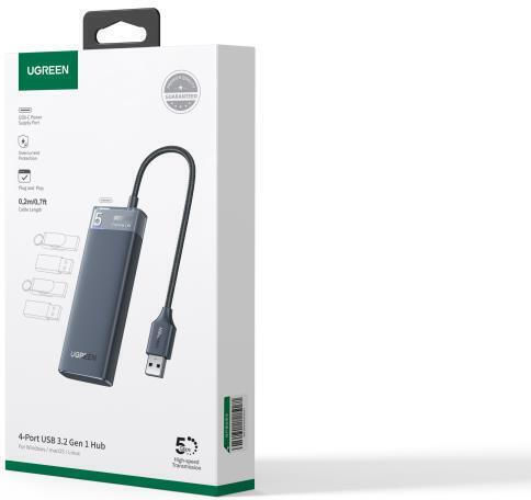 Ugreen CM219 Hub 4 Ports USB 3.0 with USB-A Connection