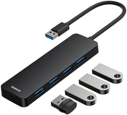 Baseus UltraJoy Lite USB 3.0 4 Port Hub with USB-A Connection