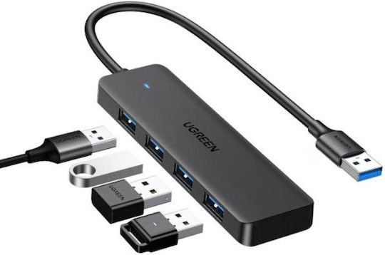 Ugreen CM219 Hub 4 Θυρών USB 3.0 με σύνδεση USB-A