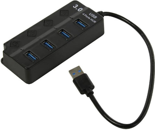 Factory Hub USB cu 4 Porturi USB 3.0 și Conectare USB-A