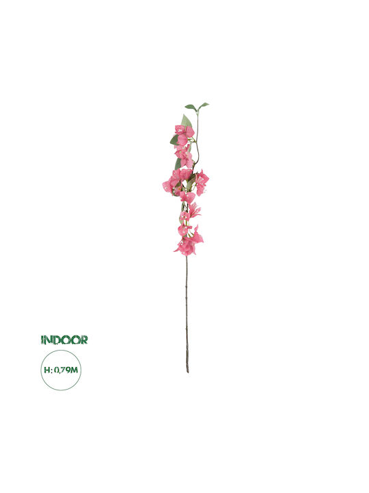 Artificial Decorative Branch Bougainvillea Pink 79cm GloboStar