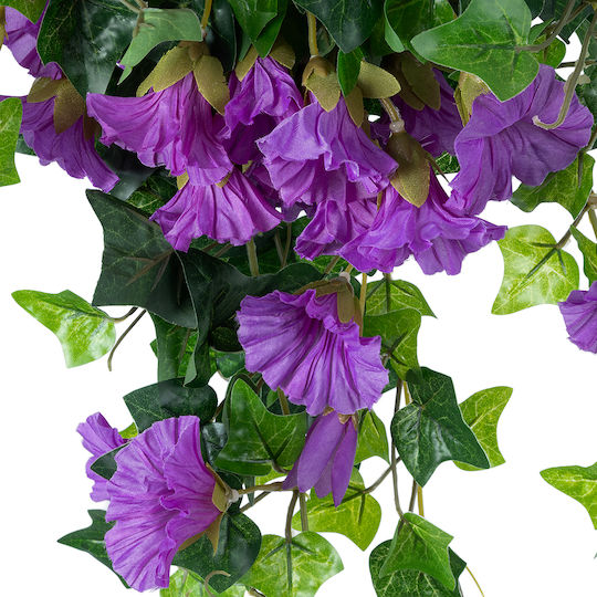 Künstlicher dekorativer Zweig Hortensie Lila 65cm GloboStar