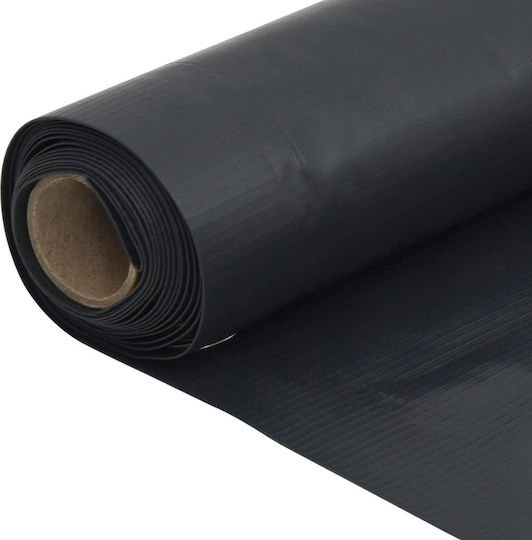 vidaXL Πανί Σκίασης Γκρι σε Ρολό με Επίστρωση PVC 0.75x6m