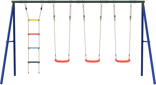 vidaXL Metal Hanging Swing 341x185x185cm Multicolour