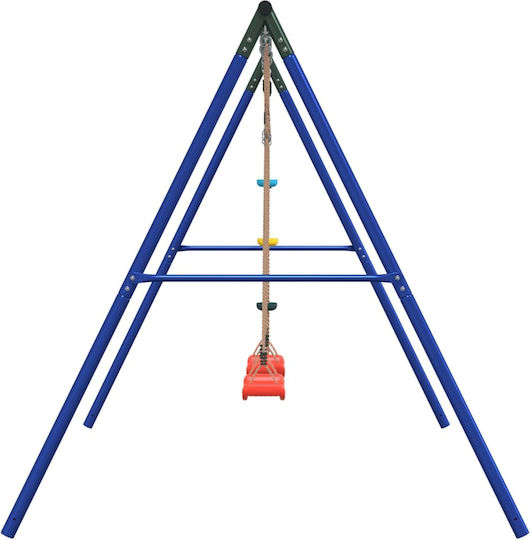 vidaXL Κούνια Διπλή Μεταλλική 273.5x185x185εκ. Πολύχρωμη