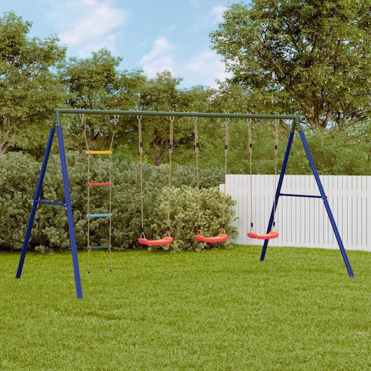 vidaXL Metal Hanging Swing 341x185x185cm Multicolour