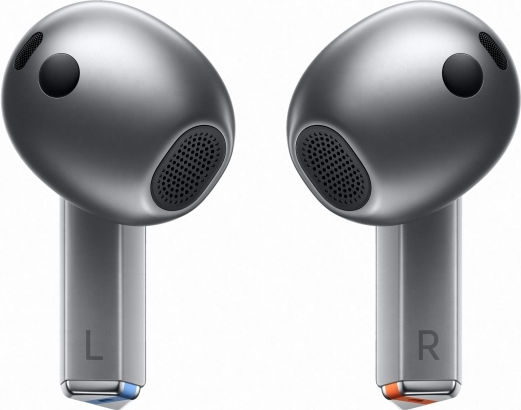 Samsung Galaxy Buds3 Bluetooth Handsfree Earphones with Sweat Resistance and Charging Case Silver