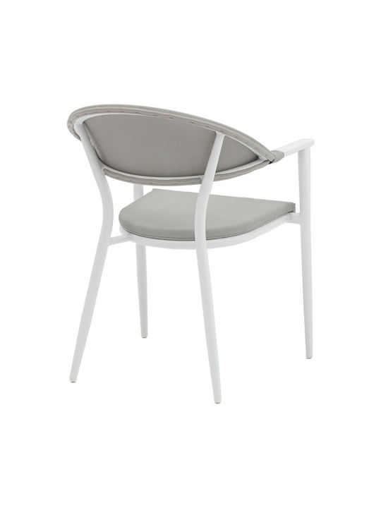 Synergy Pine Dining Room Set for Small Outdoor Spaces 3 Pieces White
