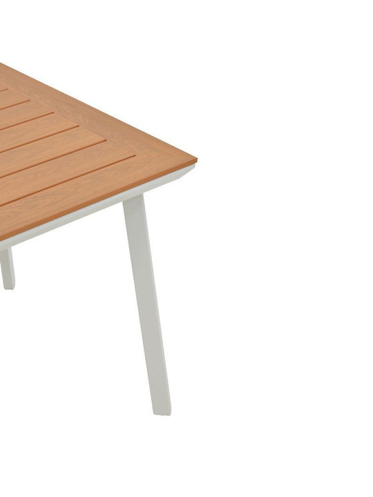Synergy Pine Dining Room Set for Small Outdoor Spaces 3 Pieces White
