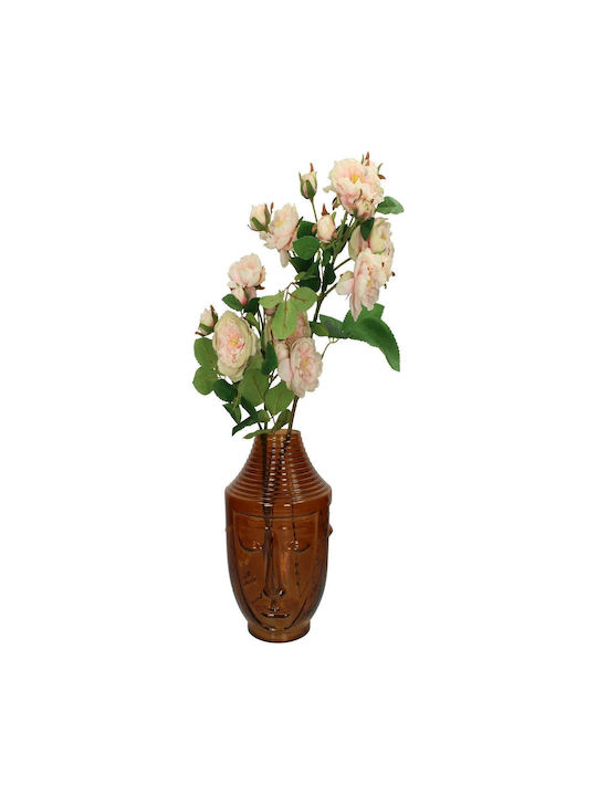 ArteLibre Decorative Vase Brown 18x18x25cm