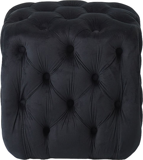 Scaune Camera de zi Tapițat cu Catifea Astra Black Velvet 45x45x45buc