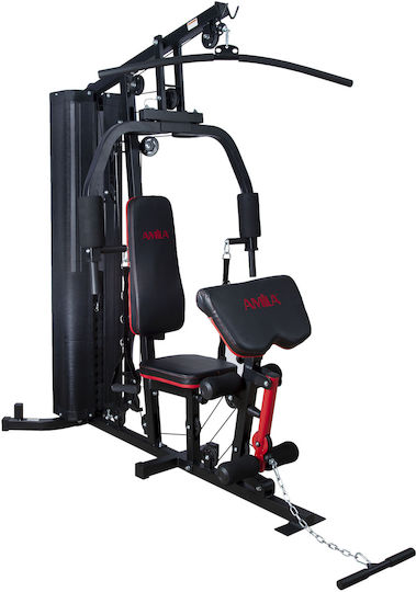 AMILA Home Gym Πολυόργανο Γυμναστικής με Βάρη 67kg
