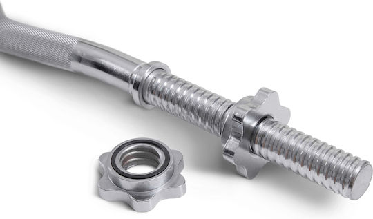 AMILA ​Στραβόμπαρα Φ28mm 6kg Μήκους 120cm με Βιδωτά Κολάρα