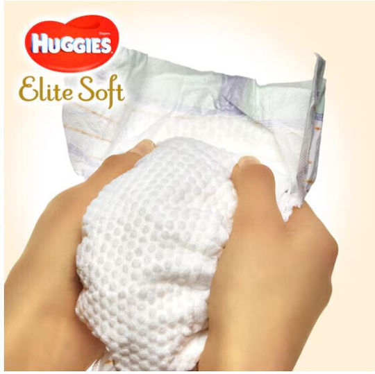 Huggies Klebeband-Windeln Elite Soft Nr. 2 für 4-6kg 24cm