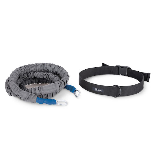 AMILA Loop Bands Σετ 5τμχ Γκρι Λάστιχο Αντίστασης με Ζώνη 1.2m Γκρί 1.5m