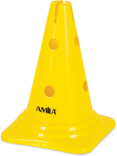 AMILA Training Cone 30cm in Yellow Color
