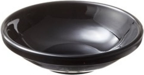 Ready Farfurie adâncă din Melamină Negru cu Diametru 9cm 6buc Ready Farfurie adâncă din Melamină Negru cu Diametru 9cm 6buc