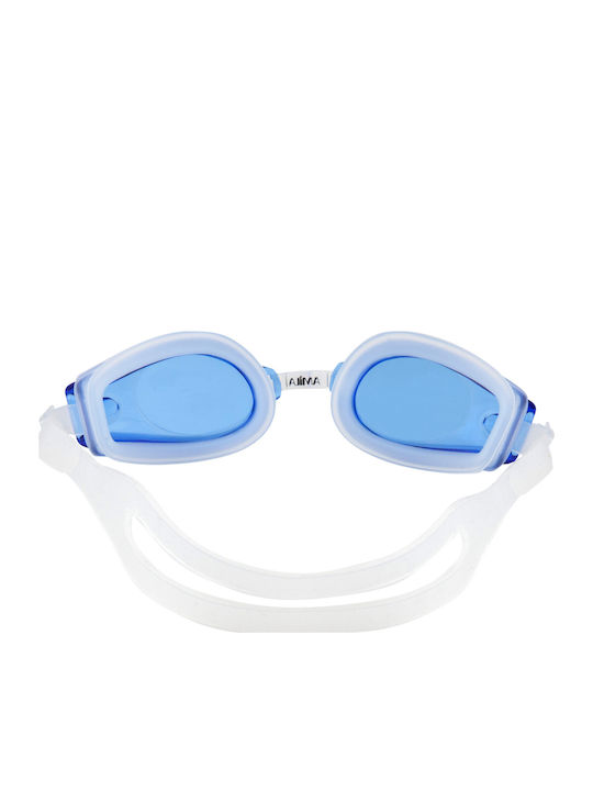 AMILA 1300AF Kids Blue Swimming Goggles