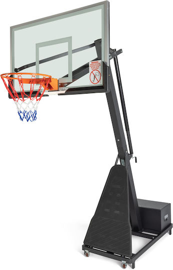 AMILA Deluxe Baskelball Hoop cu suport și înălțime ajustabilă 160-325buc