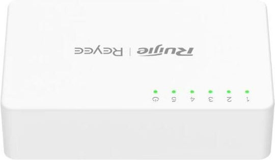Ruijie RG-ES05G-L Unmanaged L2 Switch με 5 Θύρες Gigabit (1Gbps) Ethernet