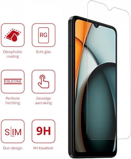 Rosso Clear Tempered Glass (Redmi A3)