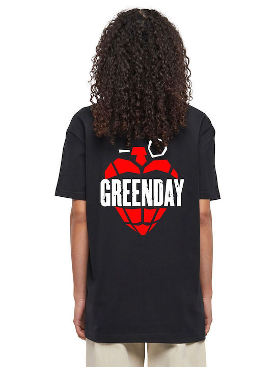 T-shirt Green Day Grenade Rock Avenue 150091013 Black