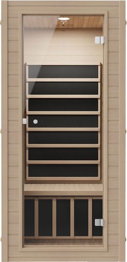 AMILA S-11 Saună Individuală Cuptor / Încălzitor exterior Interior L90xW90xH190cm