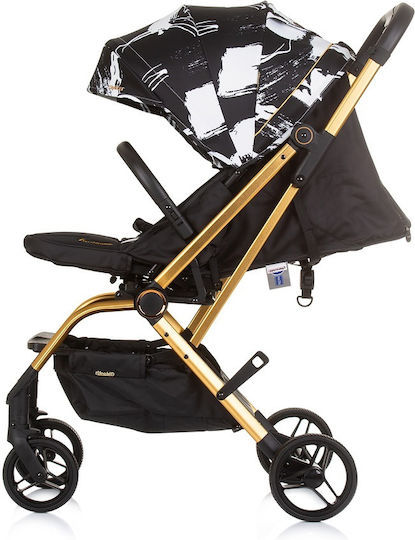 Chipolino Twister Adjustable Baby Stroller Suitable for Newborn Ink Art 8.2kg