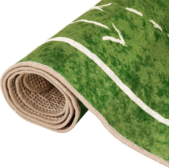 vidaXL Kinder Teppich Grün 160x230cm