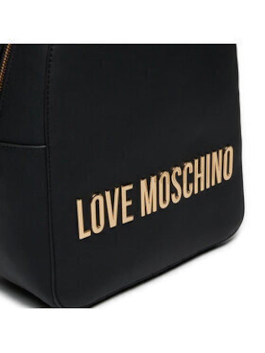 Moschino Γυναικεία Τσάντα Πλάτης Μαύρη