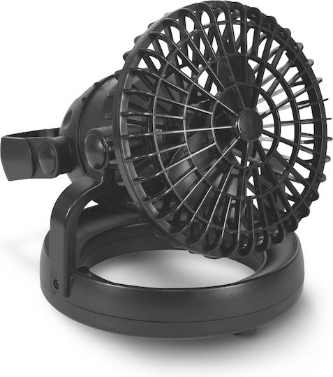 Escape Battery Led Lantern for Camping with Flashlight & Fan 40lm